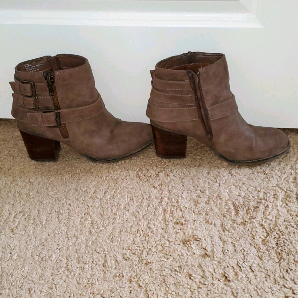 Madden Girl Brown/Tan Booties